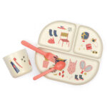 Ekobo Coffret Repas Enfant Corail Officine Clisson