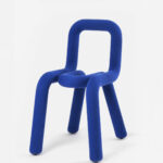 Moustache Editions Chaise Bold Bleu Officine Clisson